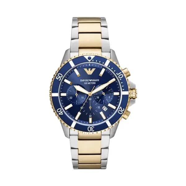 Emporio Armani Montre Homme Emporio Armani Acier Acier inoxydable Or jaune AR11362