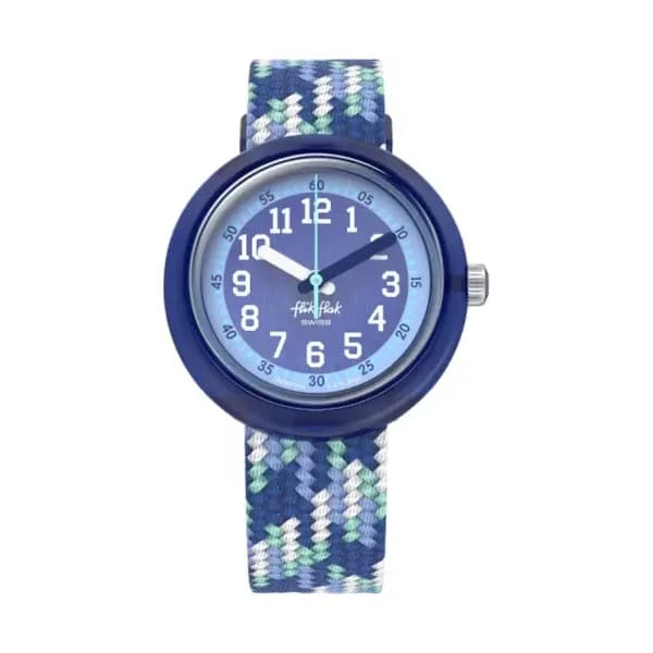 Flik Flak Montre Flik Flak en Plastique Bleu