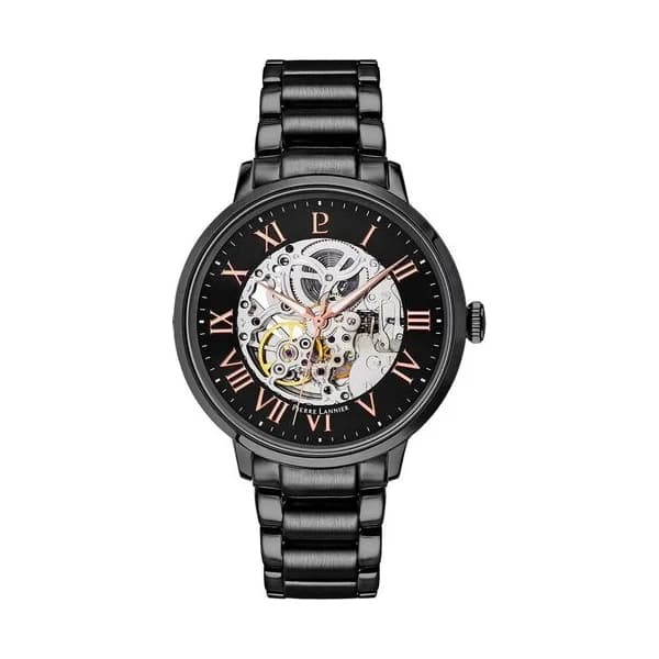 Pierre Lannier Montre Automatique Pierre Lannier en Acier Noir