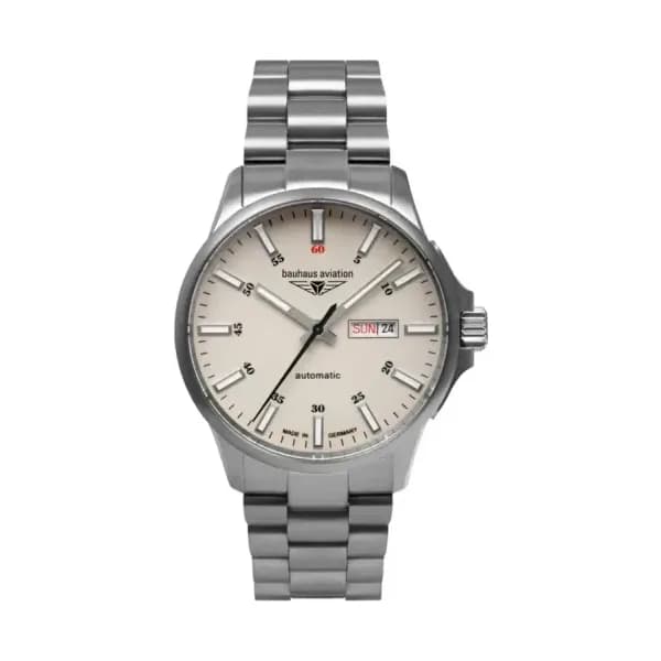 Bauhaus Montre Aviation Automatic Day-Date 2866M-5