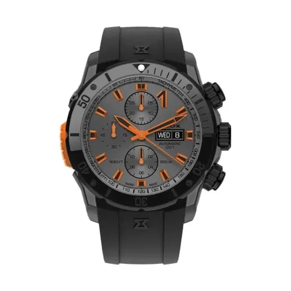 Edox Montre CO-1 Chronograph Automatic 01128-37GNNOCA-GNO