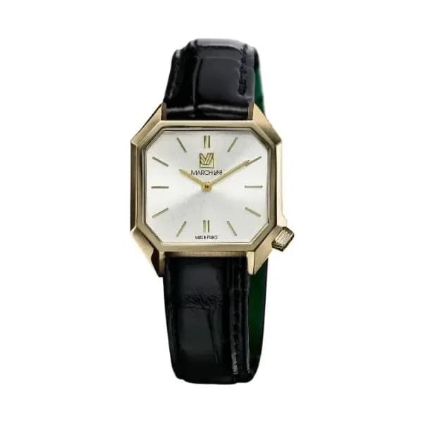 March LA.B Dandy Mansart Electrique - Continental - Alligator Noir