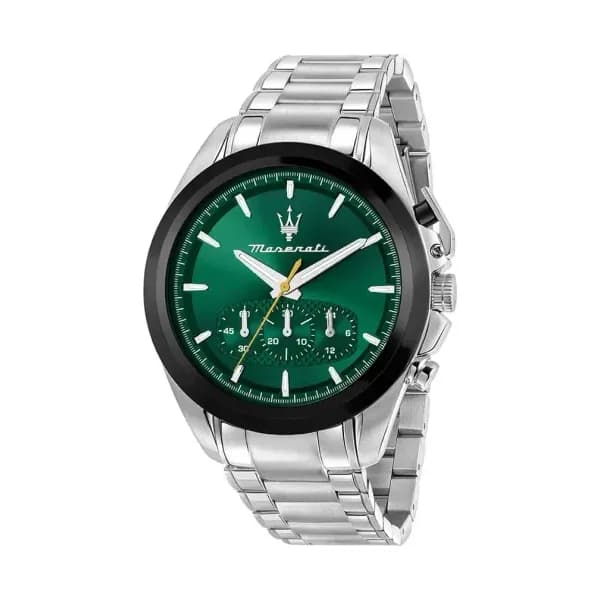 Maserati Montre Maserati Collection Traguardo en Acier Argenté