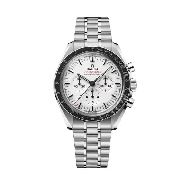 Omega Speedmaster 42 mm, acier sur acier