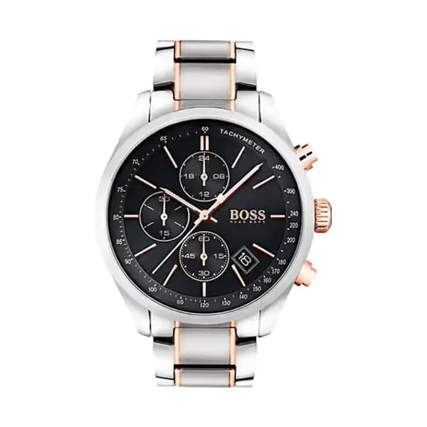 Hugo Boss Montre Homme BOSS en Acier Bicolore Etanche