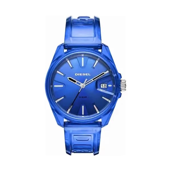Diesel Montre DIESEL en Polyuréthane Bleu