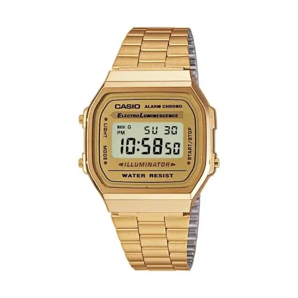 Casio Montre quartz Mixte Illuminator Doré