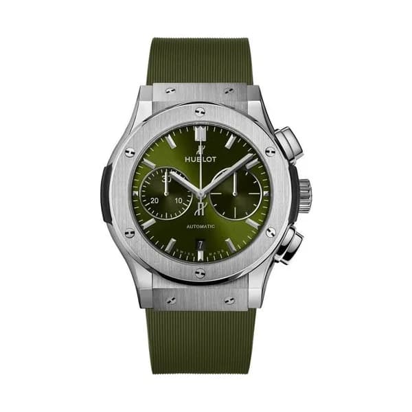 Hublot Chronograph Titanium Green