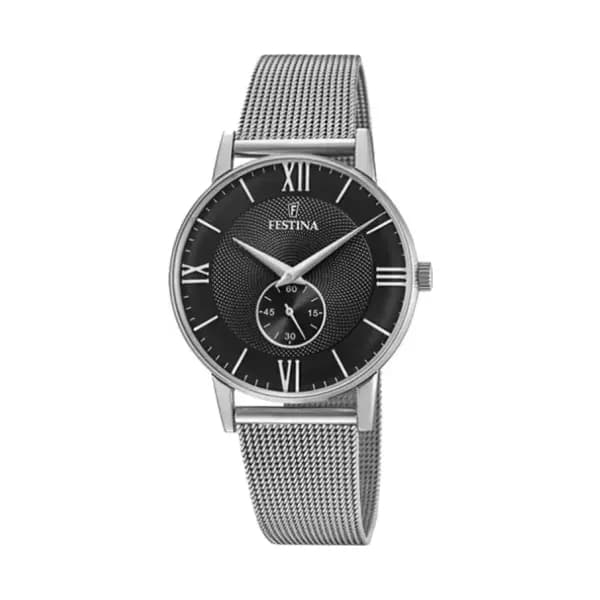 Festina Montre Retro Homme Acier Argent F20568/4