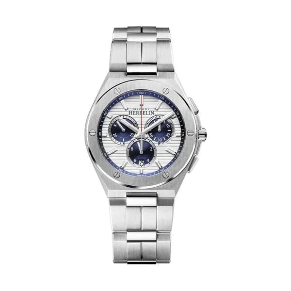 Michel Herbelin Montre Herbelin en Acier Argenté