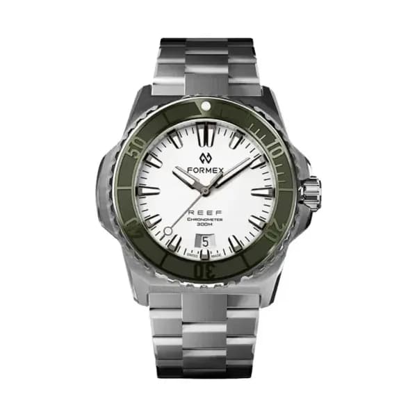 Formex Montre Reef 39.5 mm Automatic White dial COSC 300M 2201.1.6310.100