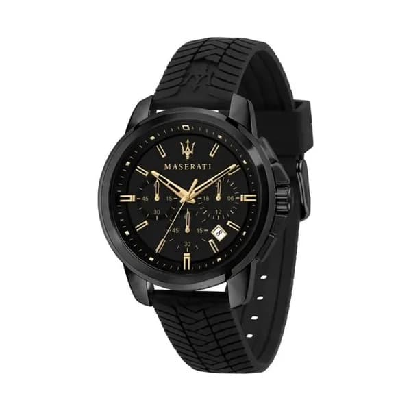 Maserati Montre Maserati en Silicone Noir