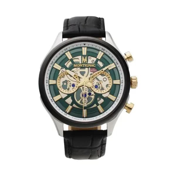 Montignac Montre Montignac Round Chrono Vert