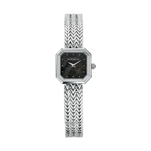 Michel Herbelin Montre quartz Femme Octogone Noir