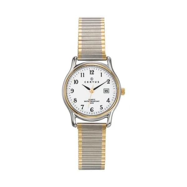Certus Montre Certus en Métal Argenté et Doré
