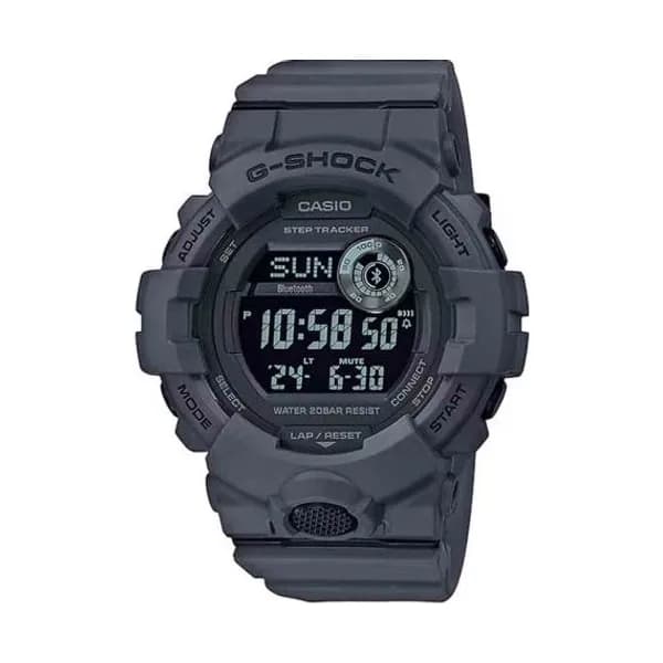 Casio Montre GShock G-Squad - Série GBD-800 - Gris Anthracite 54.1 x 48.6 mm- GBD-800UC-8