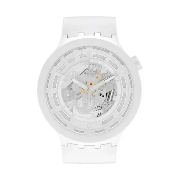 Swatch Montre Big Bold Bioceramic C-White SB03W100