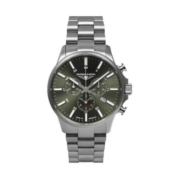 Bauhaus Montre Aviation Alarm Chrono 2880M-4