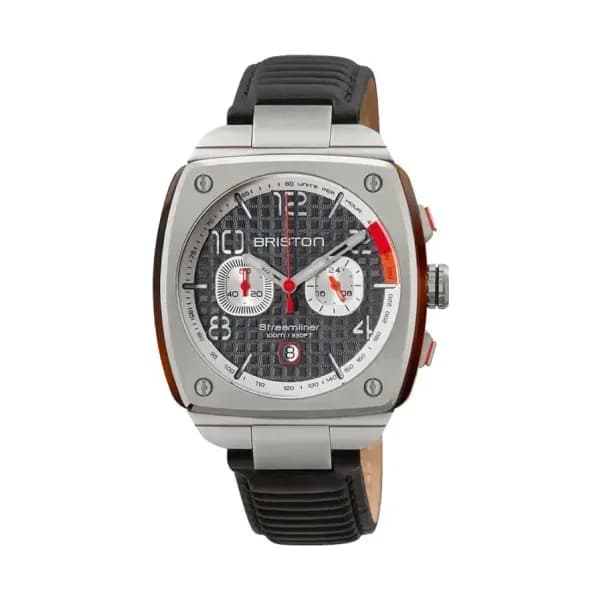 Briston Montre Streamliner Urban Gentleman Driver Gris 24142.S.T.17