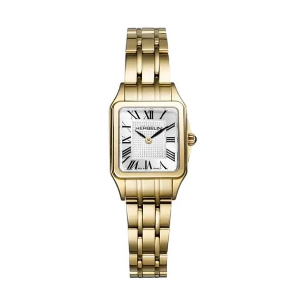 Michel Herbelin Montre Michel Herbelin Luna Acier et PVD Doré - 17407BP1N08