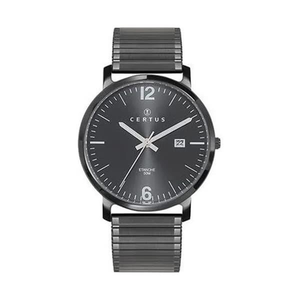 Certus Montre Certus en Métal Noir