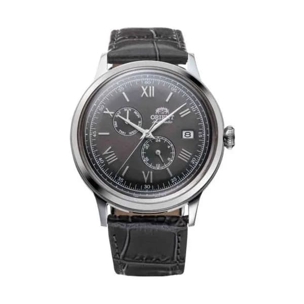 Orient Montre Orient Classic Multi-Dial Automatique Cadran Gris Bracelet Cuir - RA-AK0704N
