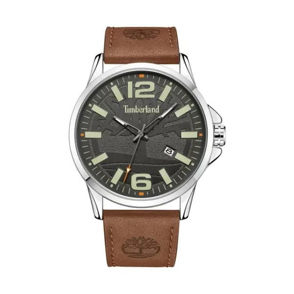 Timberland Montre Timberland en Cuir Marron