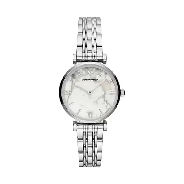 Emporio Armani Montre Analogique Femme Emporio Armani Acier Gris AR11170