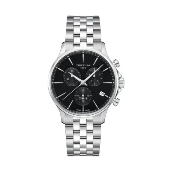 Certina Montre Certina DS-8 Chrono Quartz Cadran Noir