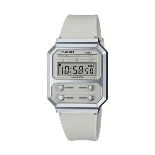 Casio Montre Casio Vintage - Edgy Collection Lady - Beige - A100WEF-8A