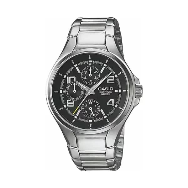 Casio Edifice Montre Homme EDIFICE en Acier Inoxydable Gris