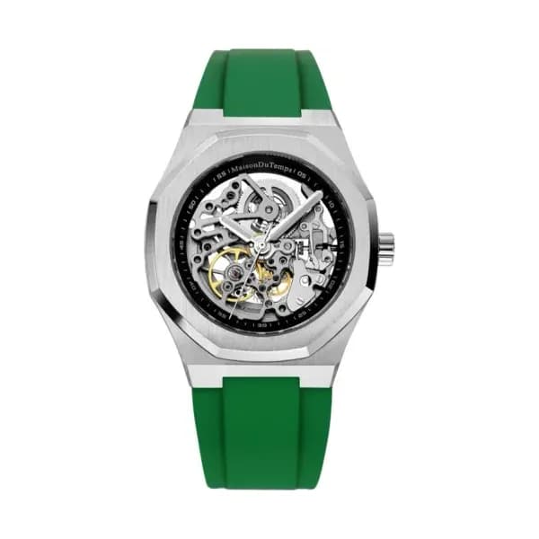 Maison du Temps Montre MTBeta Skeleton Silicone Vert