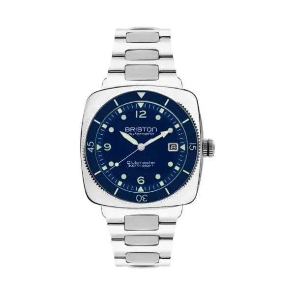 Briston Montre Clubmaster Legend Diver Acier Bleu Marine 241740.PS.LD.15.SB