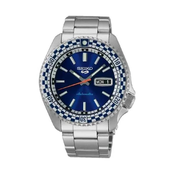 Seiko Montre Seiko 5 - Cadran Bleu - 42,5 mm - SRPK65K1