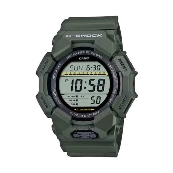 Casio Montre GShock Classic - Série GD-010 - Vert 54.9 x 51.9 mm- GD-010-3