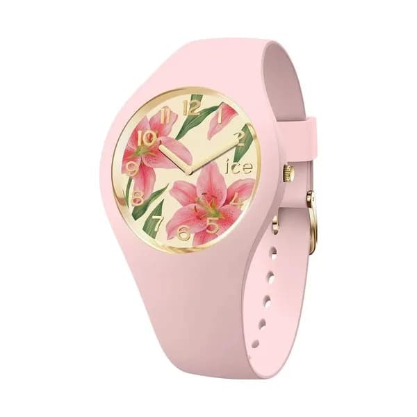 Ice Watch Montre Ice Watch Collection Ice Flower en Silicone Rose