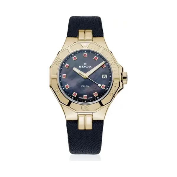 Edox Montre Delfin the Original Lady 53020-37JC-NANRUD