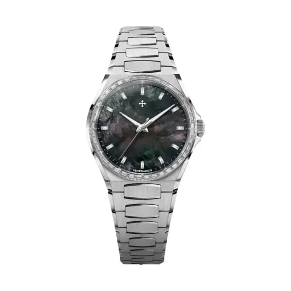 Venezianico Montre Arsenale Moissanite - noir