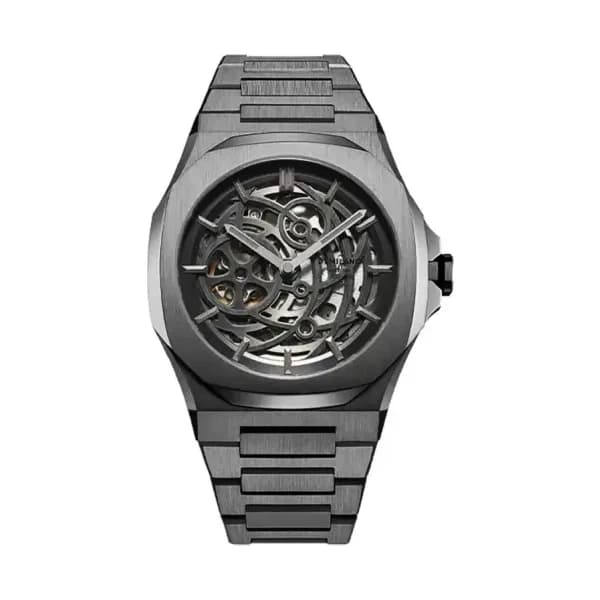 D1 Milano Montre D1 Milano Skeleton Automatique - 41.5 mm- Cadran - SKBJ11