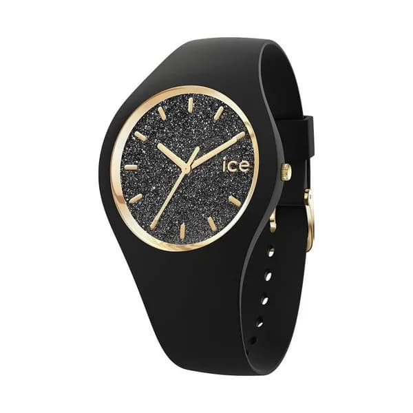 Ice Watch Montre Ice Watch Collection Ice Glitter en Silicone Noir