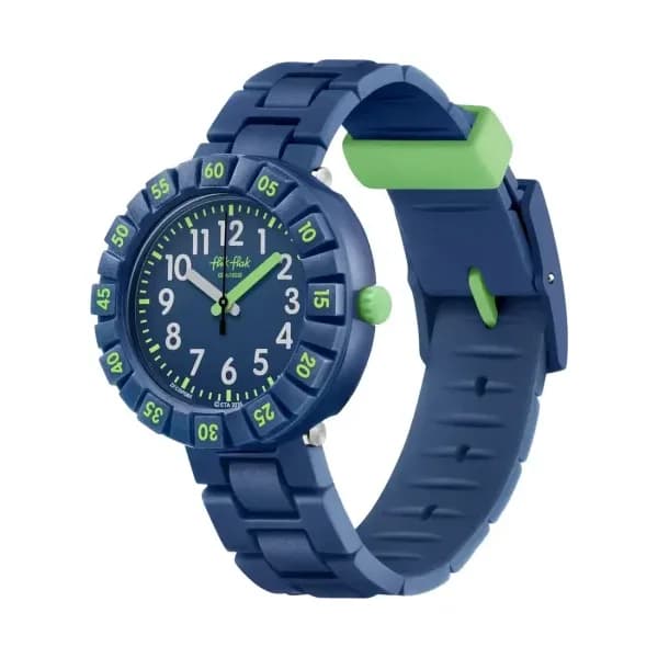 Flik Flak Montre Enfant Color blast Bleu