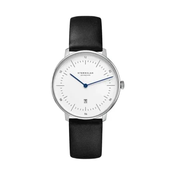 Sternglas Montre Naos XS Silver Klassik Black S01-ND01-KL05