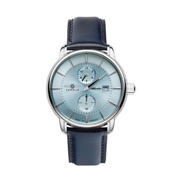 Zeppelin Montre Zeppelin Atlantic Auto Automatique Cadran Bleu Clair - 84263