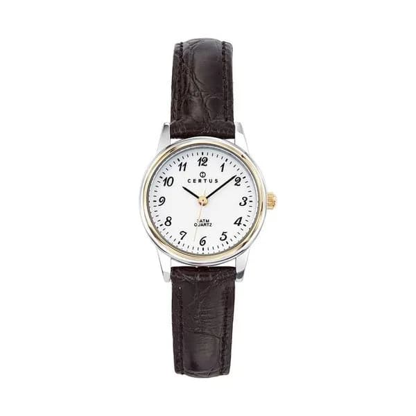 Certus Montre Certus en Cuir Noir