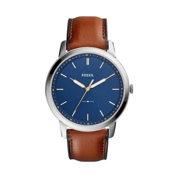Fossil Montre Analogique Homme Fossil Cuir Marron FS5304