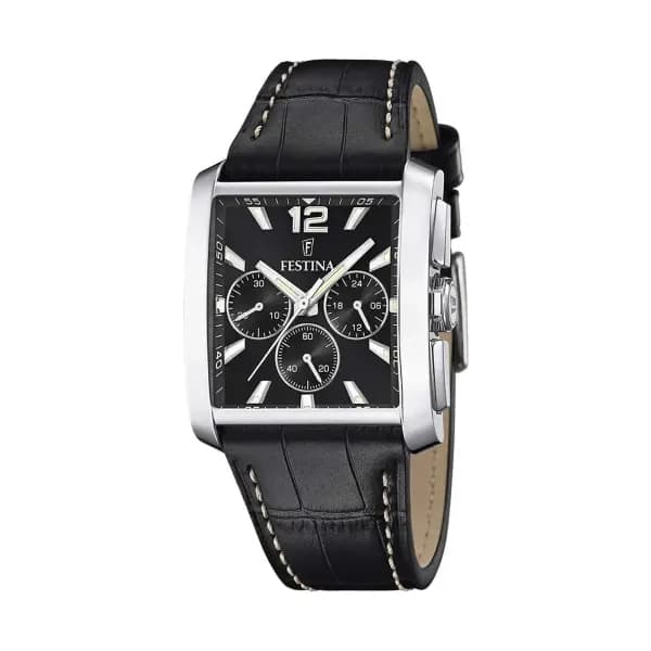 Festina Montre Festina On the Square Chrono Noir