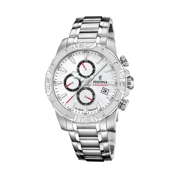 Festina Montre Festina Timeless Chronograph Argenté
