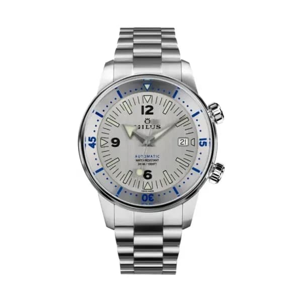 Milus Montre Archimèdes Aqua Steel Silver Storm
