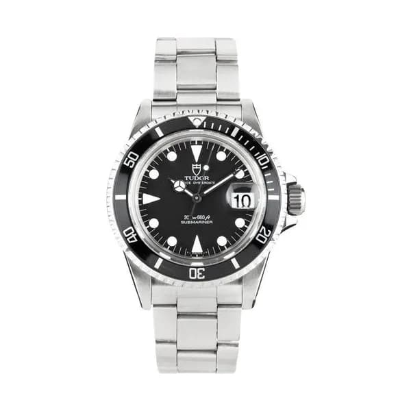 Tudor Montre Tudor Submariner Prince Oysterdate automatique 1990s 39 mm