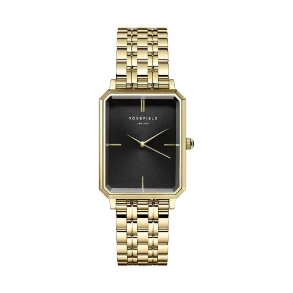 Rosefield Montre Rosefield Octagon Noir